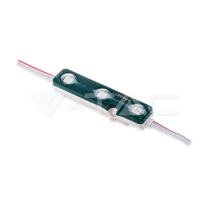 5119.jpg V-TAC VT-5119 LED Модул 3LED SMD5050 Green IP67