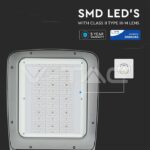 V-TAC VT-543 LED Улична Лампа SAMSUNG Чип 160W 4000K 302Z+ Class II Type 3M Inventonics 0-10V