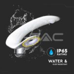 V-TAC VT-5505 LED Соларно Градинско Тяло 20W PIR Сензор Дистанционно 4000К