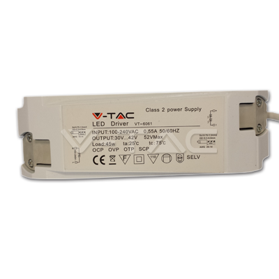 6004-60062.png V-TAC VT-6004 Драйвер за LED Панел 45W