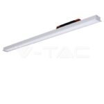 V-TAC VT-603 LED Линейно   SAMSUNG Чип 40W за Вграждане Сиво Тяло 6400K