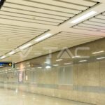 V-TAC VT-603 LED Линейно   SAMSUNG Чип 40W за Вграждане Сиво Тяло 6400K