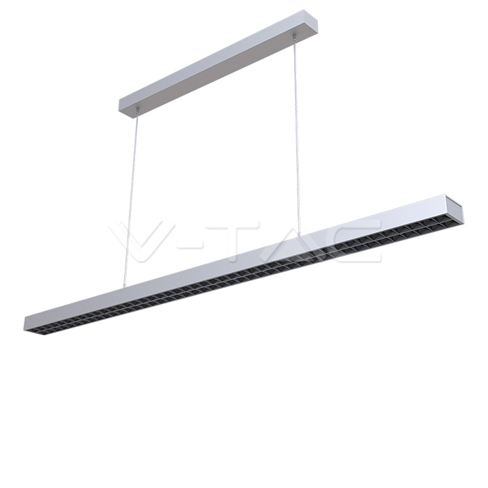 607.jpg V-TAC VT-607 LED Линейно SAMSUNG Чип 60W Висящо Без Свързване Сиво 4000K