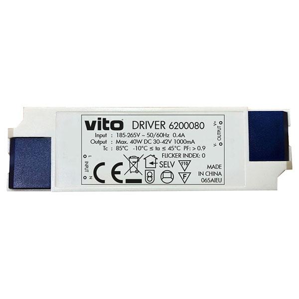 6200080_01-1.jpg Vito 6200080 Драйвер за ЛЕД Панел EOS и ANGEL-21 IP20 40W 220V