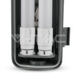 V-TAC VT-6400 LED Водозащитено тяло PC/PC 2x1500мм 48W Бяла Светлина