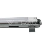 V-TAC VT-6400 LED Водозащитено тяло PC/PC 2x1500мм 48W Бяла Светлина