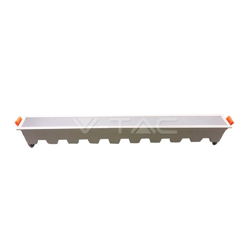6407-6408-6409.jpg V-TAC VT-6409 30W LED Линейно Бяло Равно Бяла Светлина