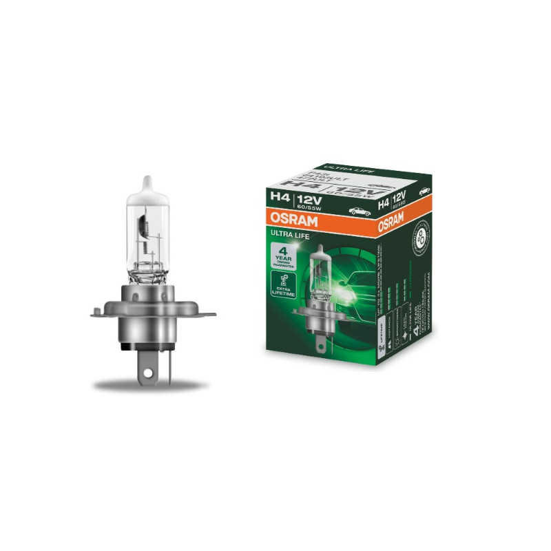 64193ult-h4-60-55w-12v-p43t-box.jpg Osram 4008321416230 АВТОМОБИЛНА ЛАМПА 64193ULT H4 60/55W 12V P43t BOX