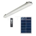 V-TAC VT-6500 LED Влагозащитено Тяло Солар 1200mm 18W 3 в 1 Дистанционно Сензор IP65