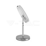 V-TAC VT-6629 3 LED Огледало Настолно 4 x AA Батерии Тяло Никел