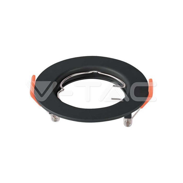 6641.jpg V-TAC VT-6641 GU10 Корпус Кръг Черен
