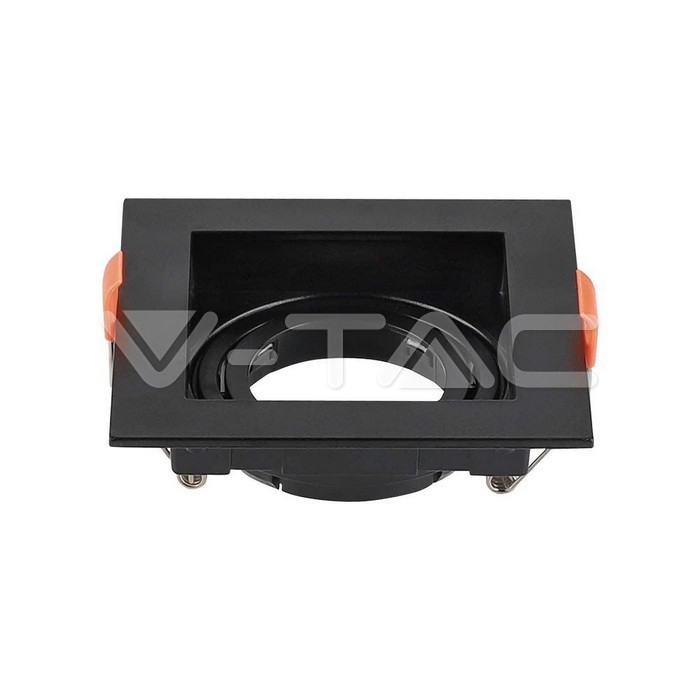 6657.jpg V-TAC VT-6657 GU10 Корпус Квадрат Черен