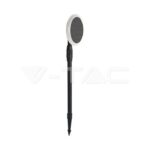 V-TAC VT-6668 3W LED Соларно Градински Тяло Черно Бяло Тяло 3000K 2бр.