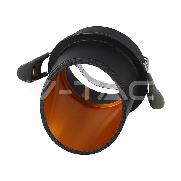 6683.jpg V-TAC VT-6683 GU10 Корпус Кръг Черен