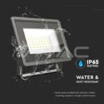 V-TAC VT-6739 20W LED Прожектор Черно Тяло 6500K