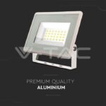 V-TAC VT-6742 20W LED Прожектор Бяло Тяло 6400K