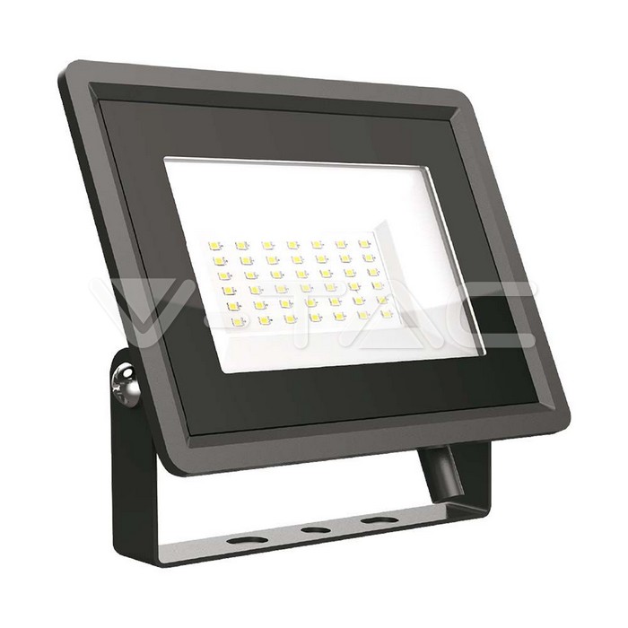 6744.jpg V-TAC VT-6744 30W LED Прожектор SMD F-Series Черно Тяло 4000K