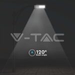 V-TAC VT-6760 50W Улична Лампа Соларна 6400К