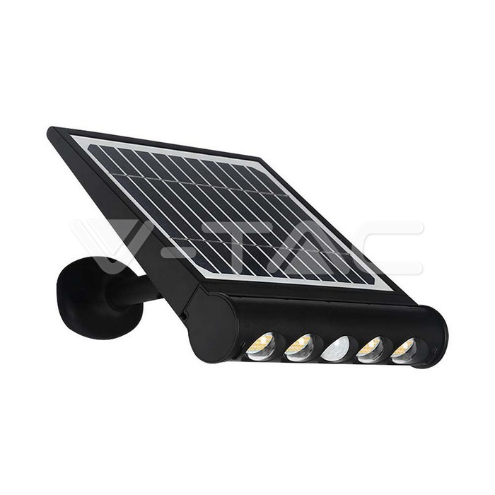 6844.jpg V-TAC VT-6844 8W LED Соларна Стенна Лампа 3000К