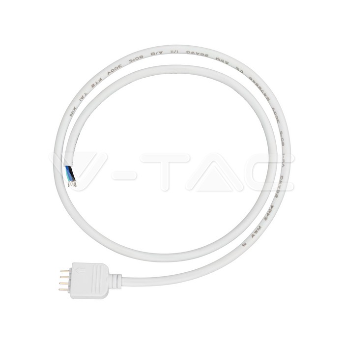 6878.jpg V-TAC VT-6878 4P PVC Профил за Неон Флекс