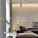 V-TAC VT-6889 8W LED Магнитен Релсов SMART Пендел 3 в 1
