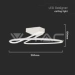 V-TAC VT-6927 LED Осветител 20W Кръг 4000K Бял Кръг