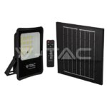 V-TAC VT-6969 15W LED Соларен Прожектор 4000К
