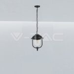 V-TAC VT-7529 Градински Фенер 1 x E27 Черен Висящ
