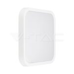 V-TAC VT-76271 24W LED Плафон Квадрат Бяла Рамка 3000К IP44