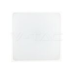 V-TAC VT-7632 30W LED Плафон Квадрат Бяла Рамка 6500К IP44