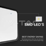 V-TAC VT-76481 48W LED Плафон Квадрат Черна Рамка 3000К IP44