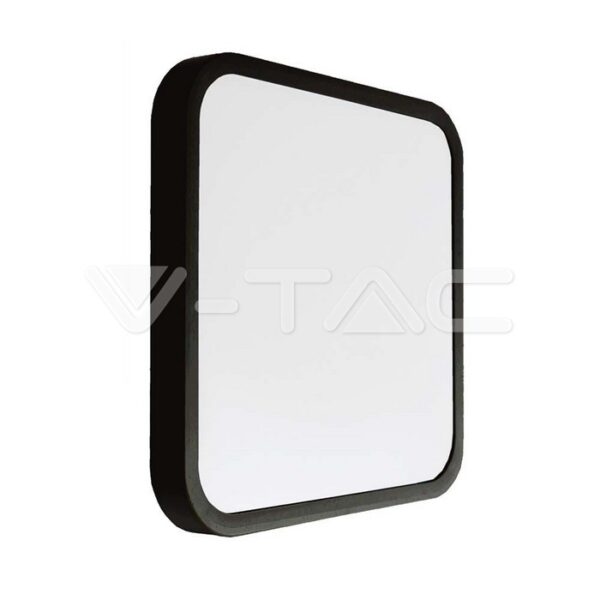 V-TAC VT-76481 48W LED Плафон Квадрат Черна Рамка 3000К IP44