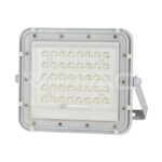 V-TAC VT-7841 10W LED Соларен Прожектор 6400K Сменяема Батерия Бяло Тяло