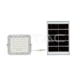 V-TAC VT-7841 10W LED Соларен Прожектор 6400K Сменяема Батерия Бяло Тяло