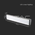 V-TAC VT-7892 100W LED Линейна Камбана 4000K