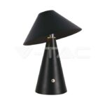 V-TAC VT-7947 LED Настолна Лампа 1800mAh Батерия 180 x 240 3 в 1 Черно Тяло