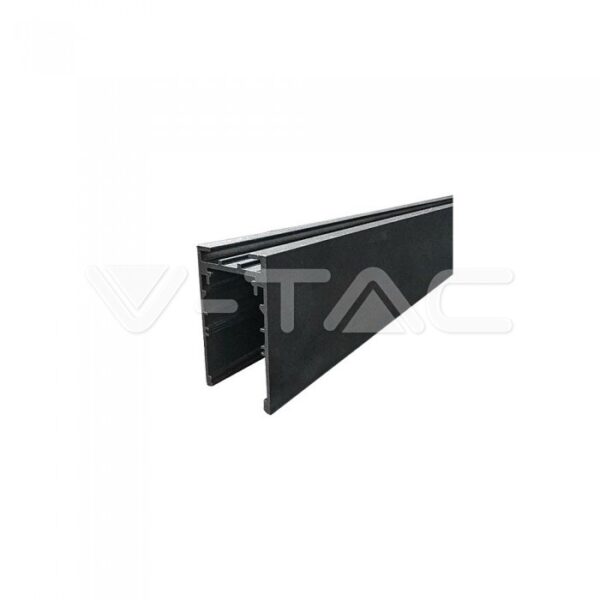 V-TAC VT-7953 Релса за Вграждане Магнитен Осветител Черна 1.5м
