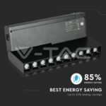 V-TAC VT-7964 10*2W Магнитен Линеен Спот Кардан 3000K Черен 24V
