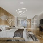V-TAC VT-8018 32W LED Висяща Декоративна Лампа 600*400*200 Бяло Тяло 3000K