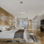 V-TAC VT-8021 18W LED Висяща Декоративна Лампа 700*250 Златно Тяло 3000K