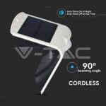 V-TAC VT-8276 Соларно тяло 1.5W 4000K Бяло Тяло