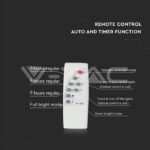 V-TAC VT-8578 50W LED Прожектор с Фотоволтаичен Панел 4000K