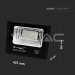 V-TAC VT-8578 50W LED Прожектор с Фотоволтаичен Панел 4000K