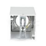 V-TAC VT-8587 GU10 Корпус Квадрат Бяло + Розово Злато
