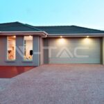 V-TAC VT-8596 GU10 Отливка Кръг Черно + Черно