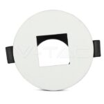 V-TAC VT-8597 GU10 Корпус Луна Квадрат Бяло + Черно
