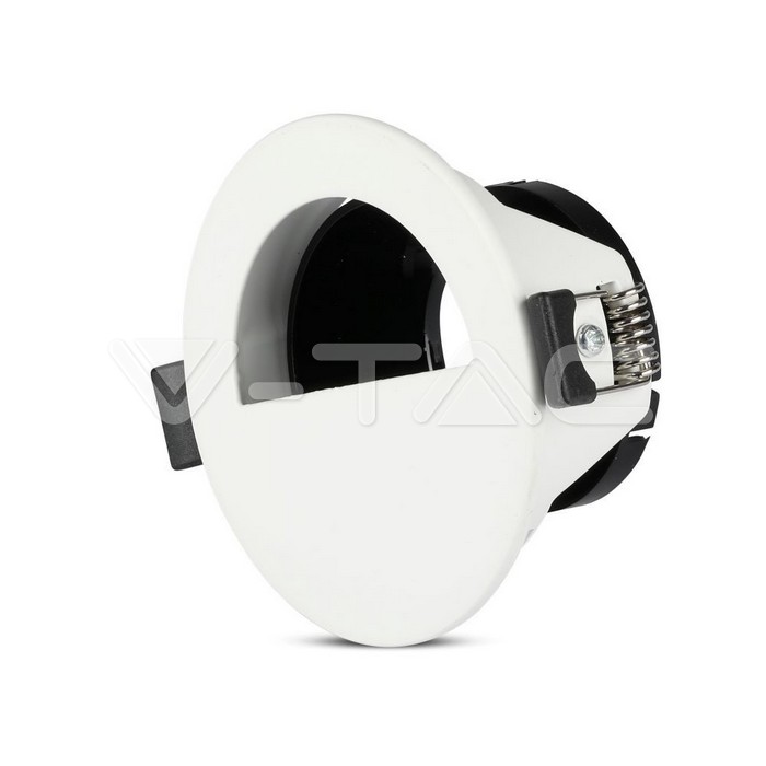 8599.jpg V-TAC VT-8599 GU10 Корпус Луна Полукръг Бяло + Черно