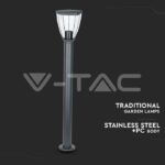 V-TAC VT-8629 Градинска Лампа Прозрачно Тяло IP65