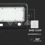 V-TAC VT-8674 10W LED Прожектор Соларен Двулицев Черно Тяло 4000K