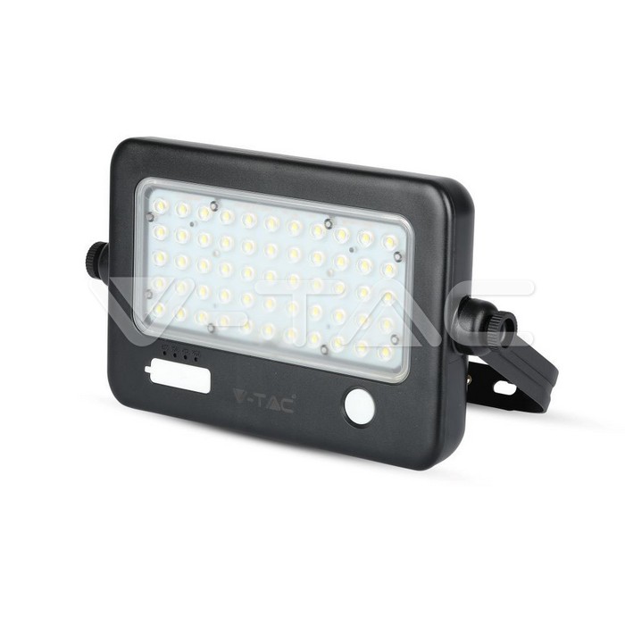 8674.jpg V-TAC VT-8674 10W LED Прожектор Соларен Двулицев Черно Тяло 4000K